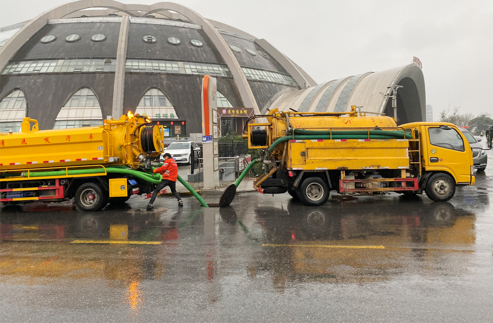 金华商场管道清淤