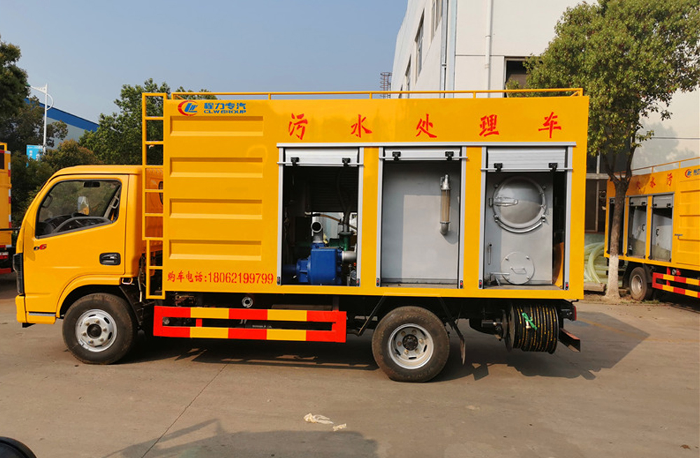 281金华污水分离车